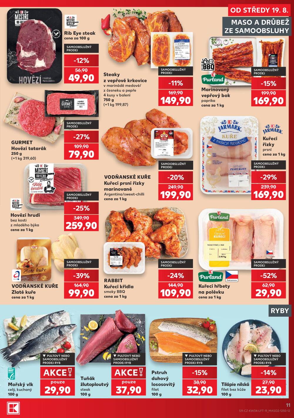 Kaufland 19.8. - 25.8. - Kaufland - Jindřichův Hradec