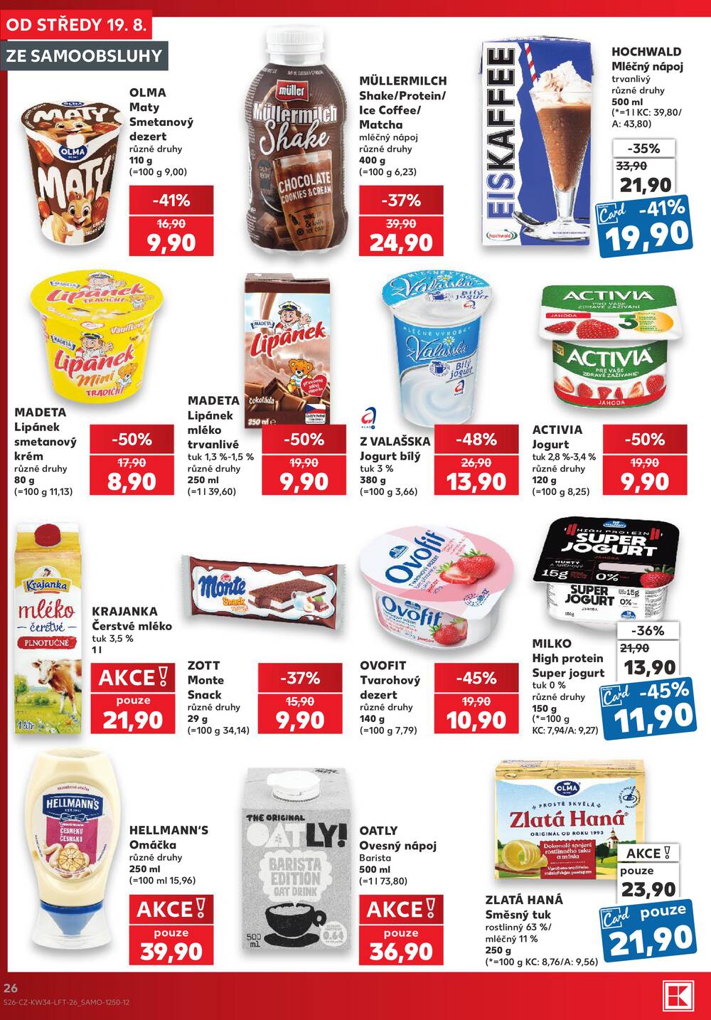 Kaufland 19.8. - 25.8. - Kaufland - Nový Bor