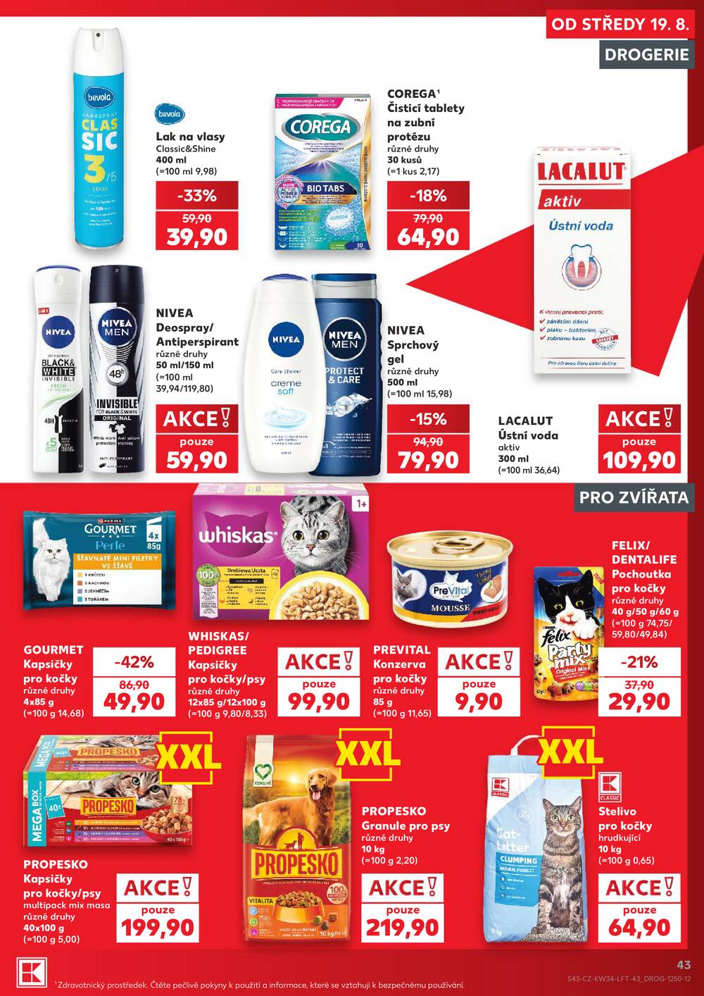 Kaufland 19.8. - 25.8. - Kaufland - Nový Bor