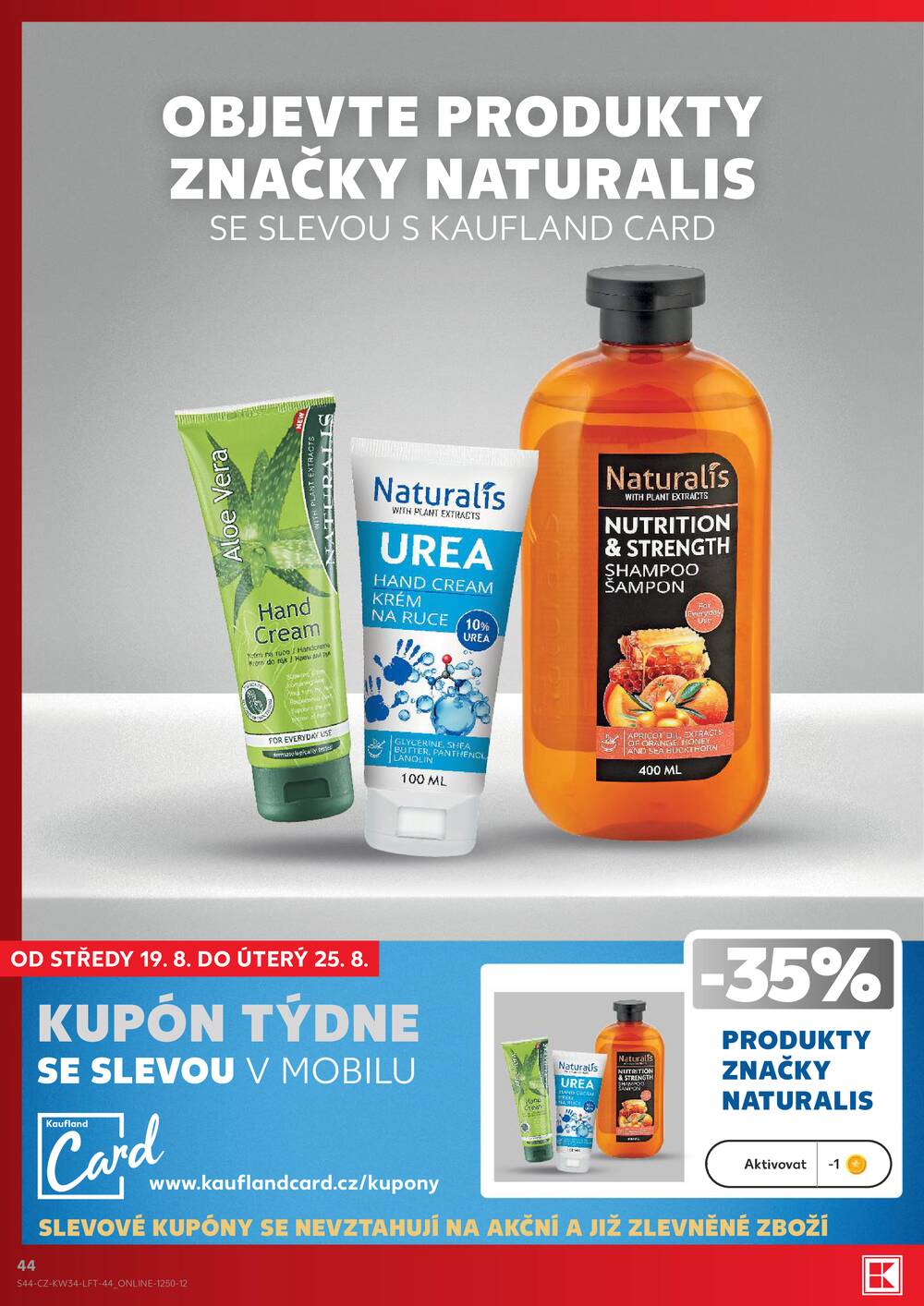Kaufland 19.8. - 25.8. - Kaufland - Vyškov
