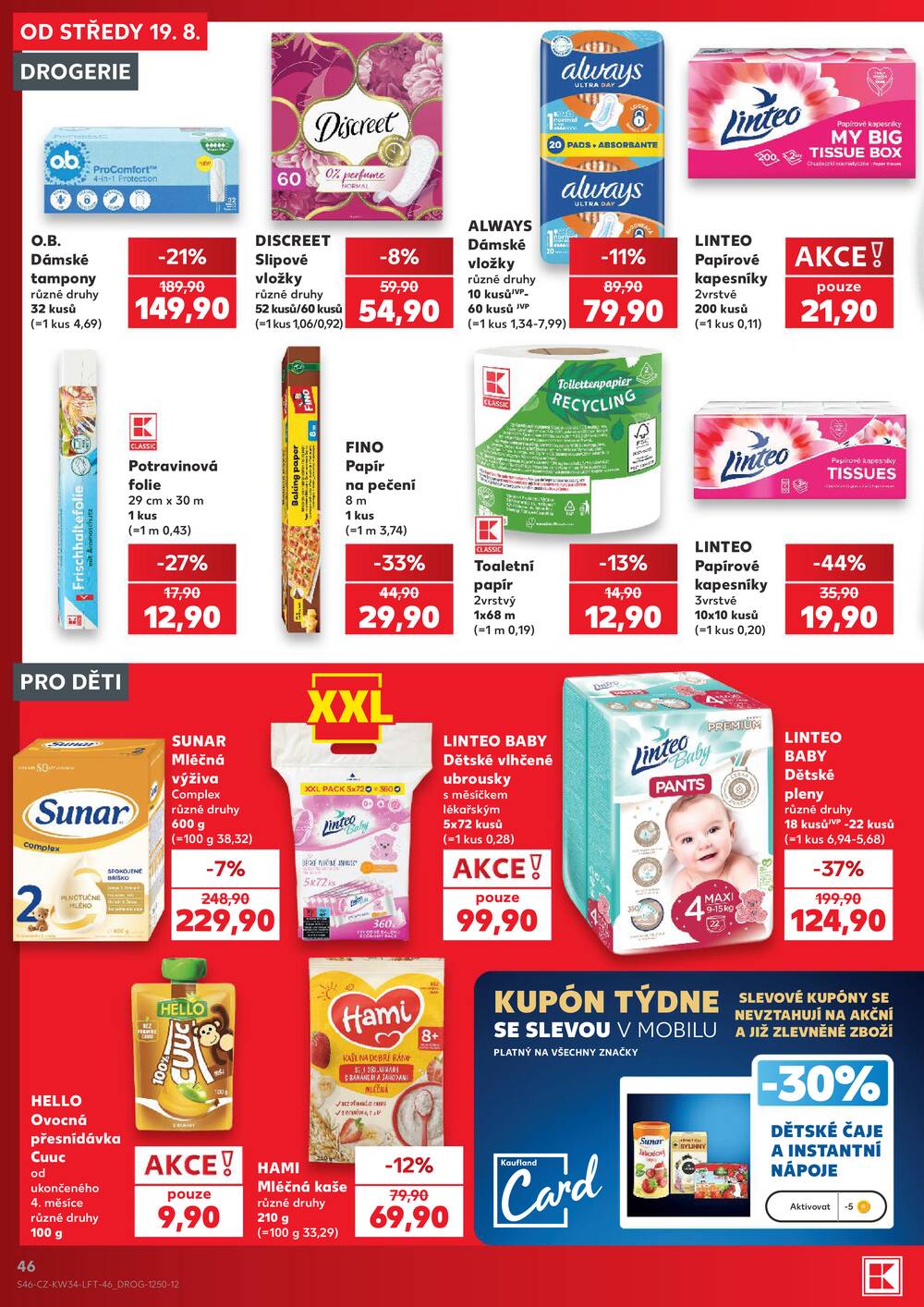 Kaufland 19.8. - 25.8. - Kaufland - Vyškov