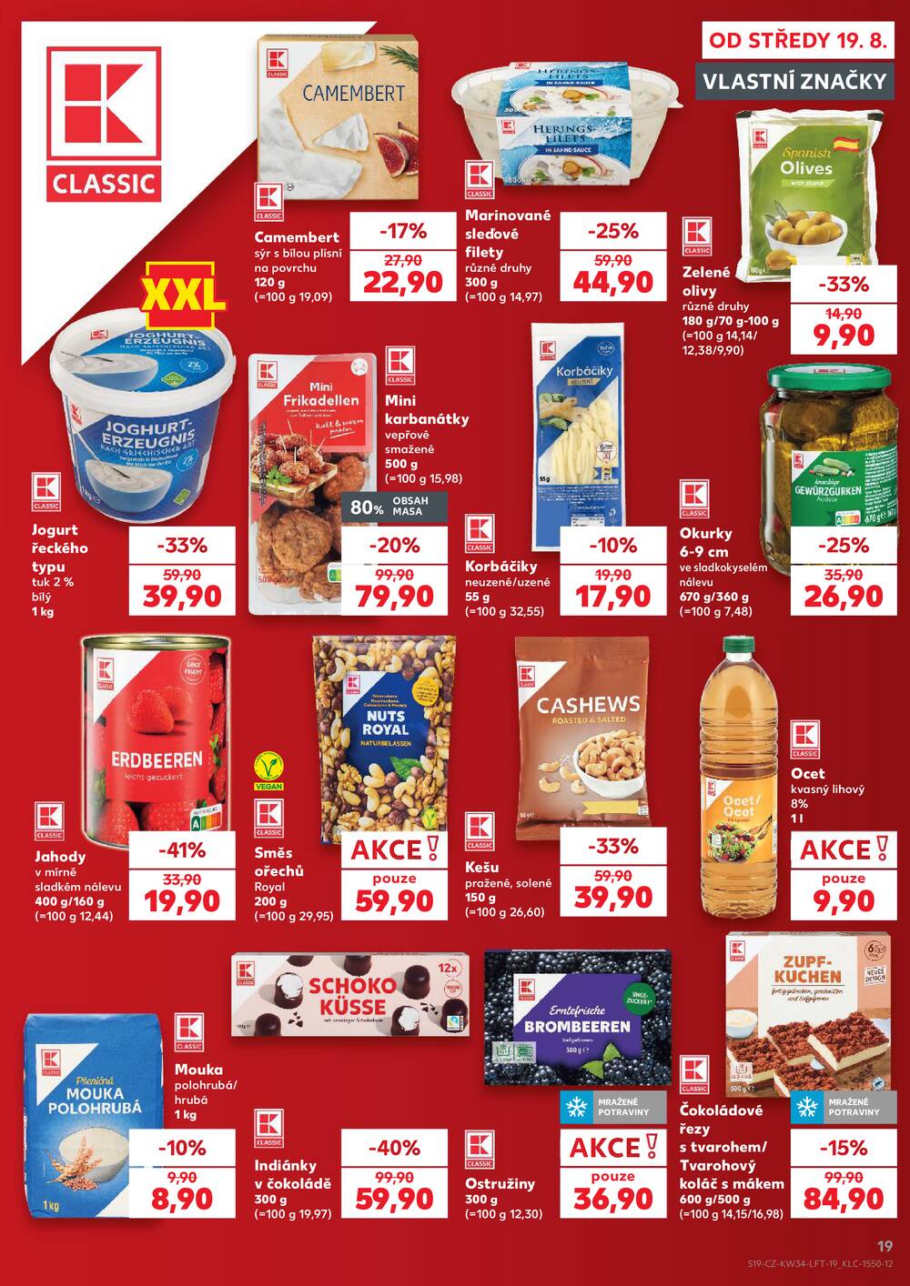 Kaufland 19.8. - 25.8. - Kaufland - Kuřim