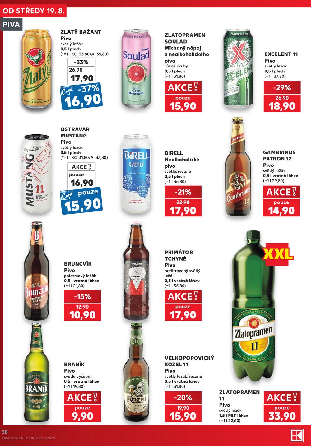 Kaufland 19.8. - 25.8. - Kaufland - Kuřim