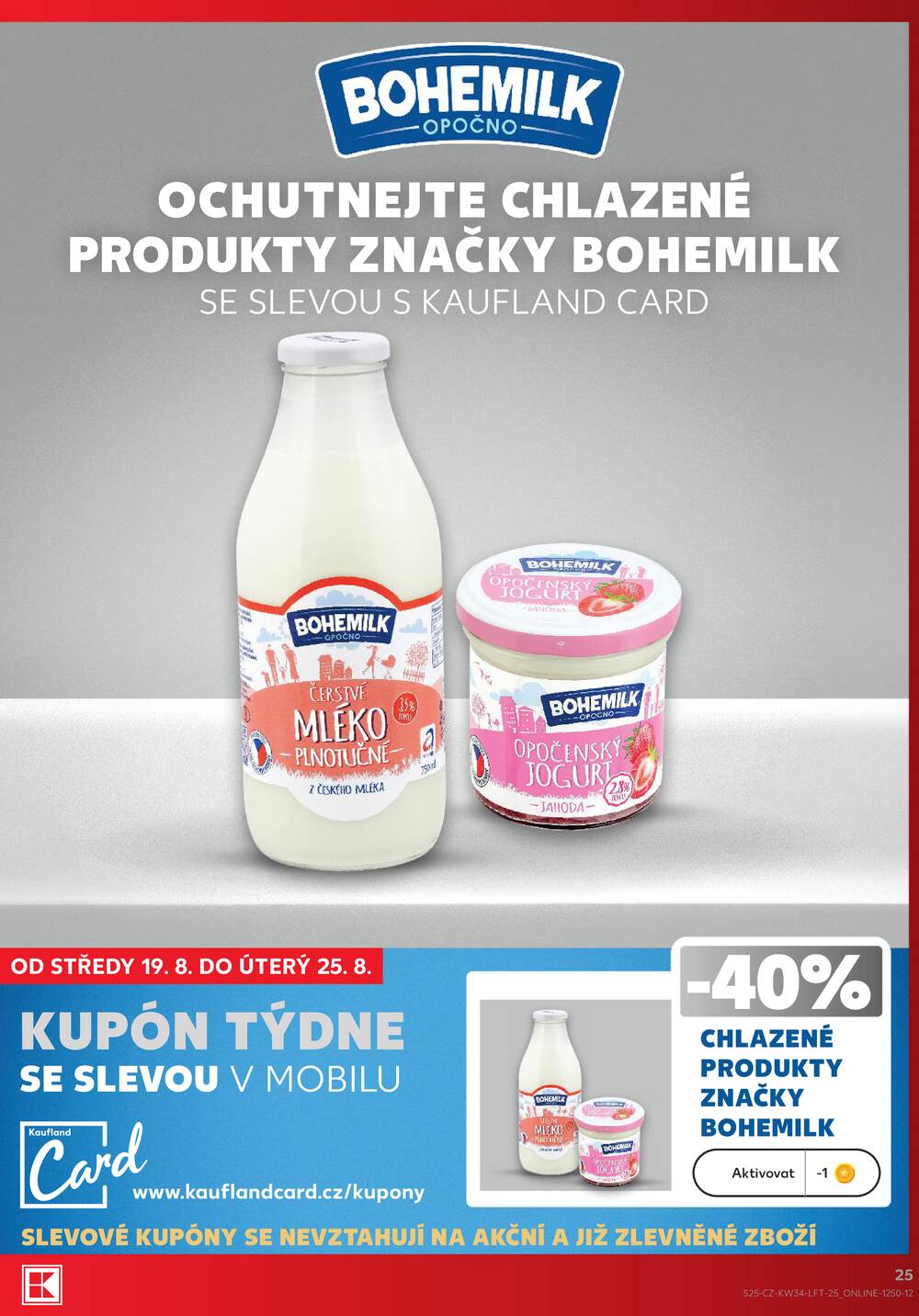 Kaufland 19.8. - 25.8. - Kaufland - Otrokovice