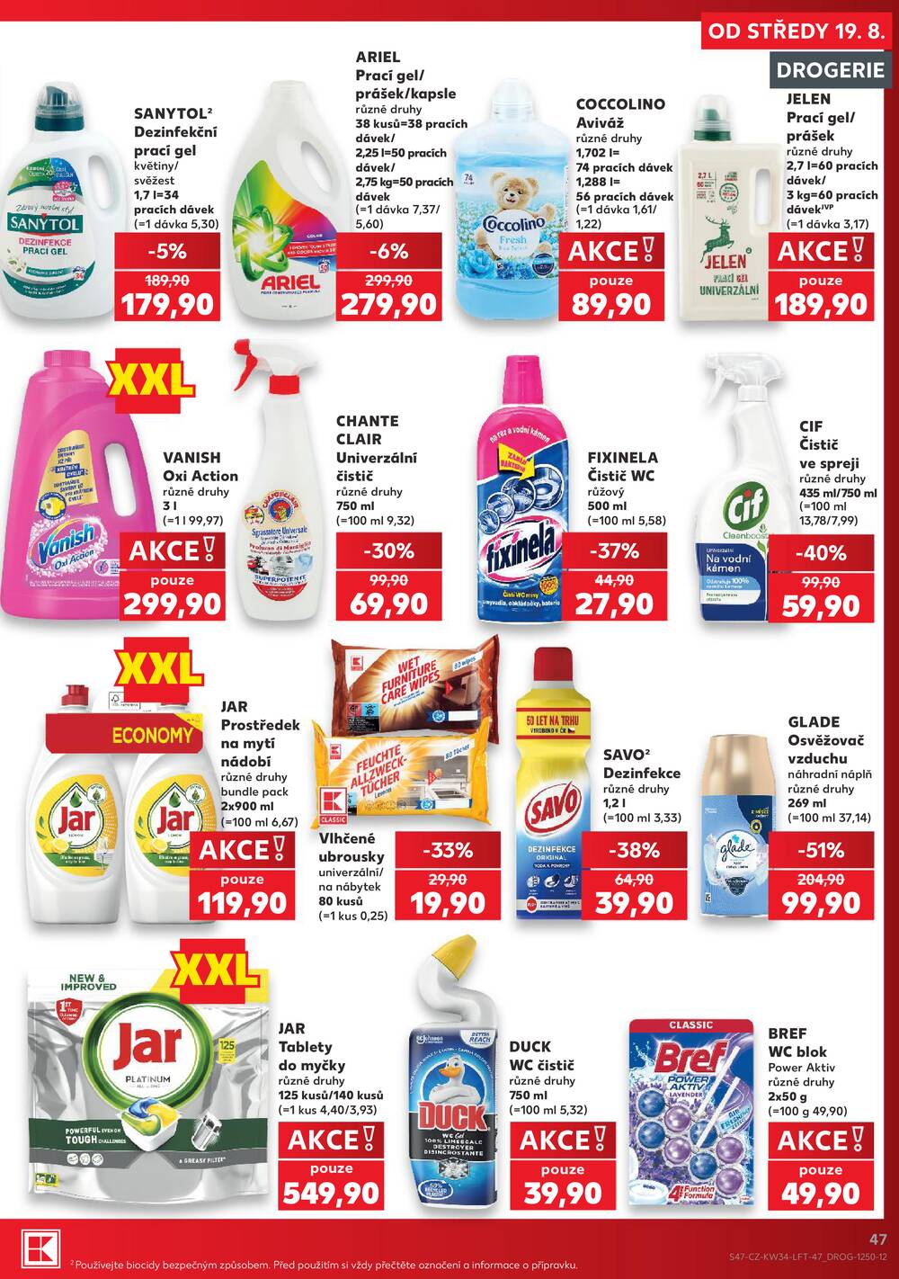 Kaufland 19.8. - 25.8. - Kaufland - Otrokovice