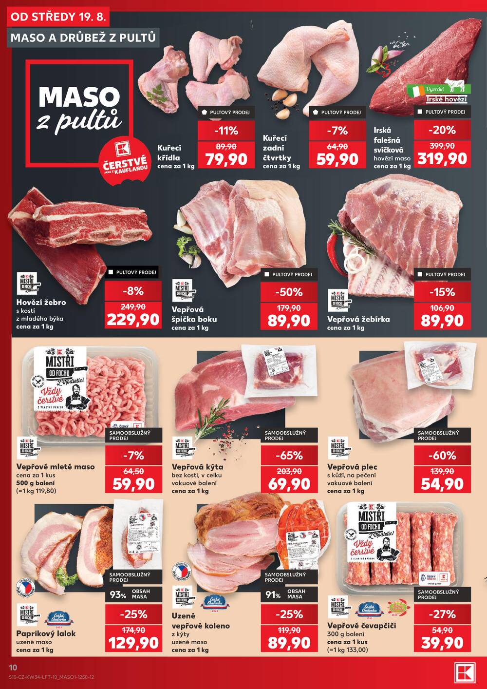 Kaufland 19.8. - 25.8. - Kaufland - Ostrov - Jáchymovská