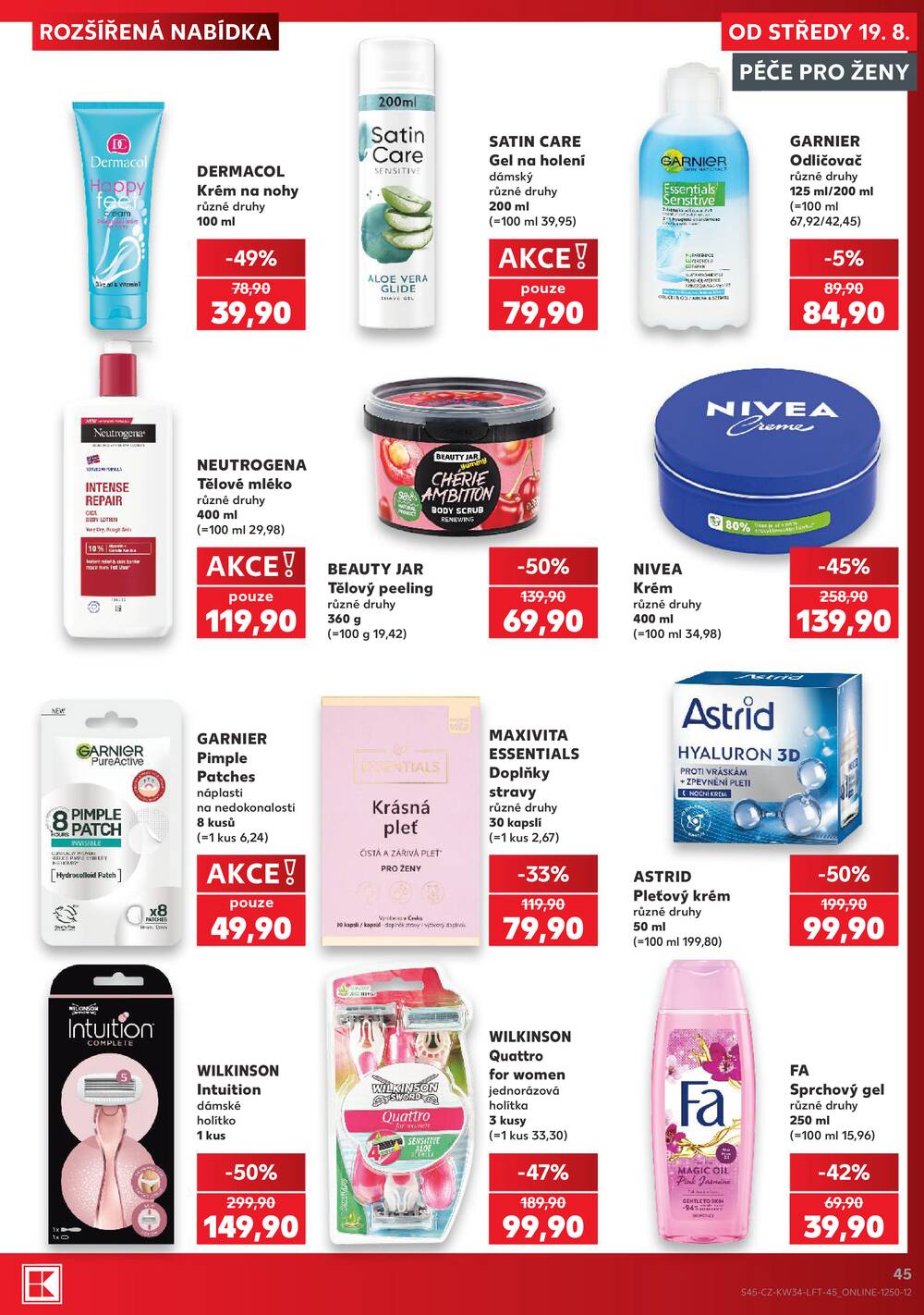 Kaufland 19.8. - 25.8. - Kaufland - Ostrov - Jáchymovská