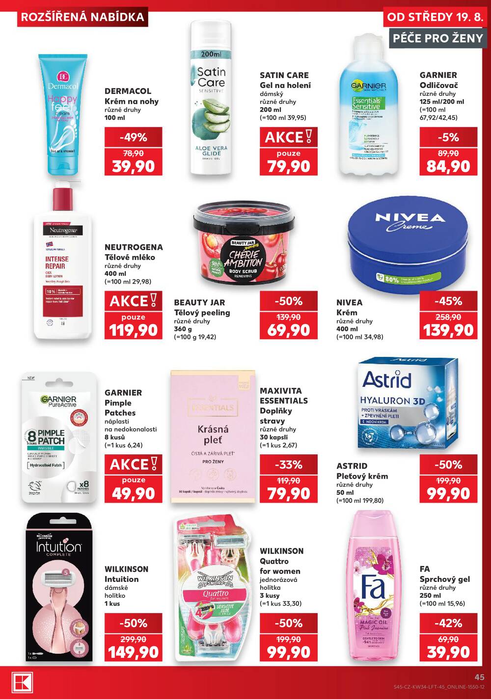 Kaufland 19.8. - 25.8. - Kaufland - Vrchlabí