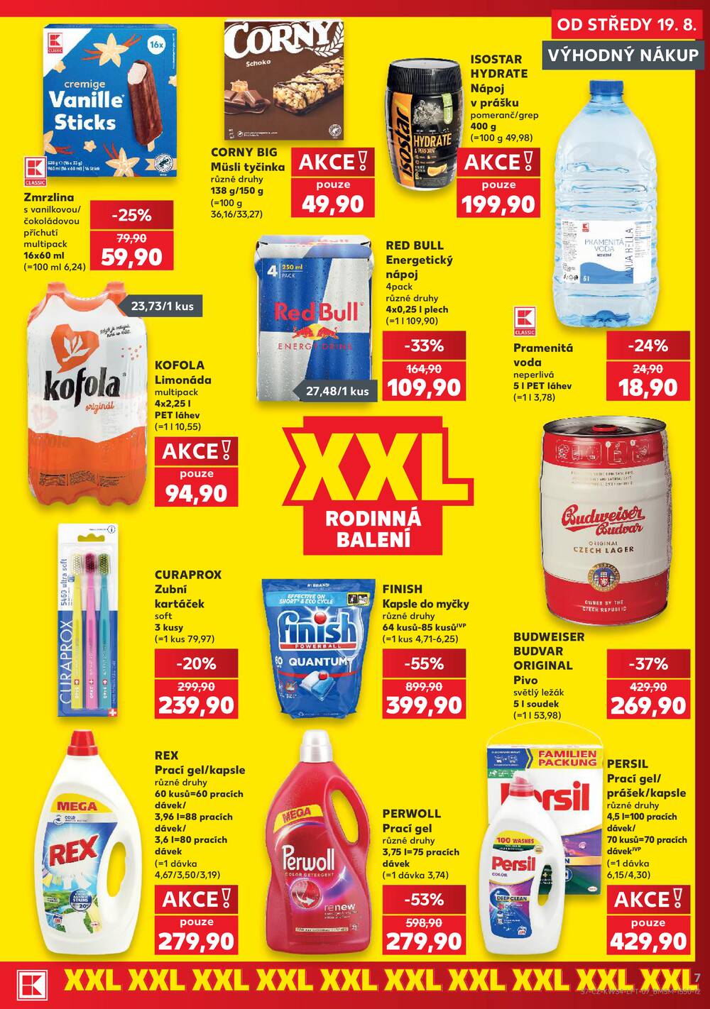 Kaufland 19.8. - 25.8. - Kaufland - Roudnice nad Labem