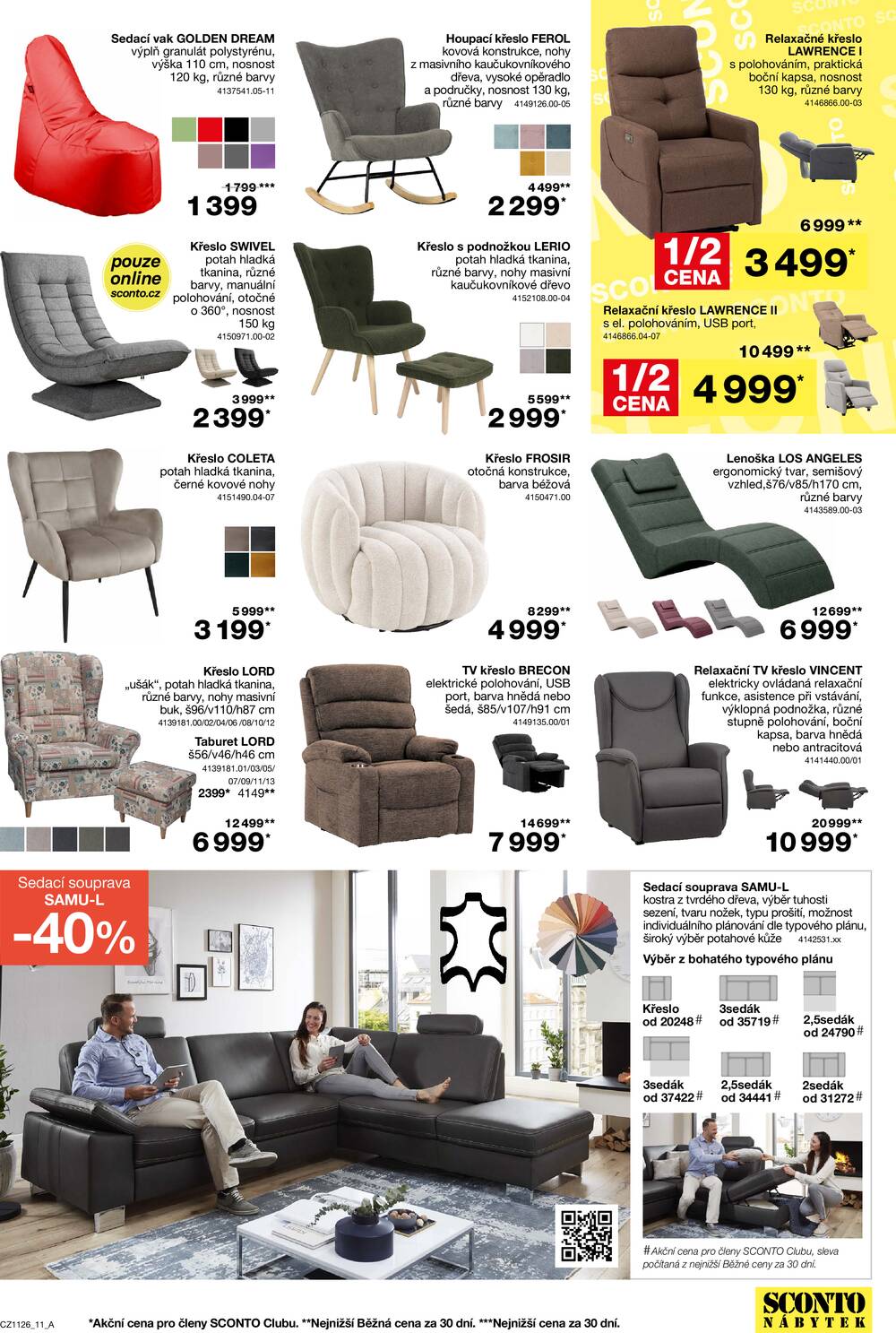 Sconto nábytek od 26.8. do 22.9.2026
