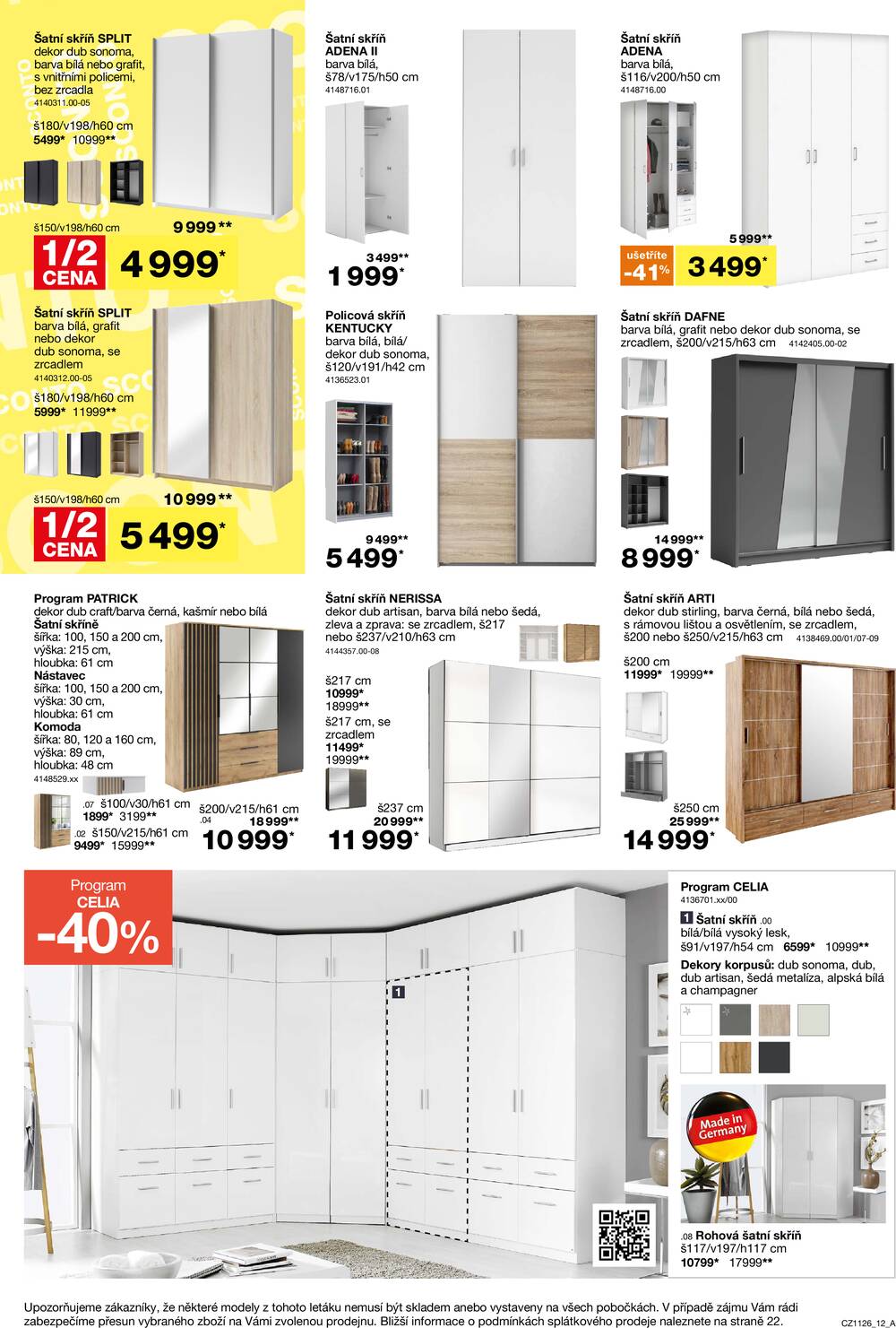 Sconto nábytek od 26.8. do 22.9.2026