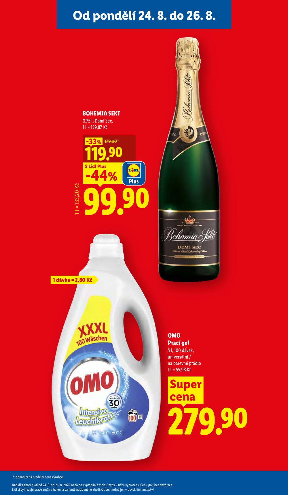 Lidl od 24.8. do 26.8.2026