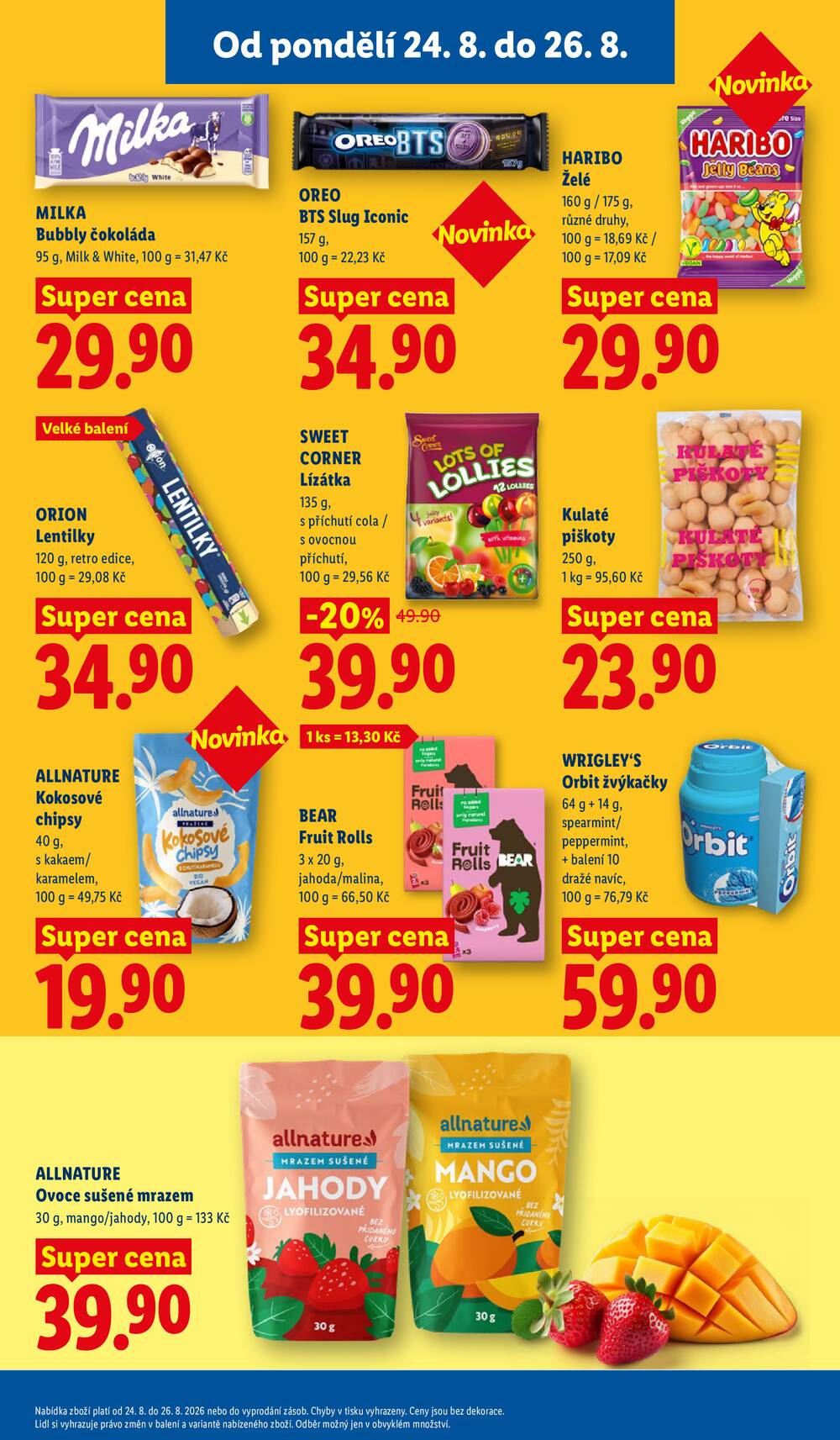 Lidl od 24.8. do 26.8.2026