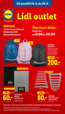 Lidl Čtvrtek od 27.8. do 30.8.2026