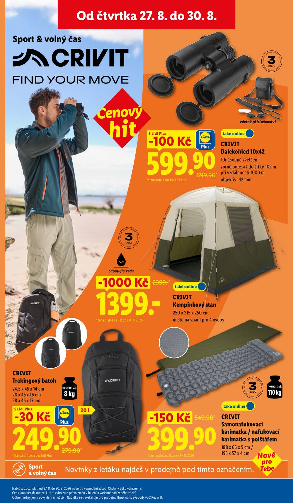 Lidl Spotřební zboží 24.8. - 30.8.