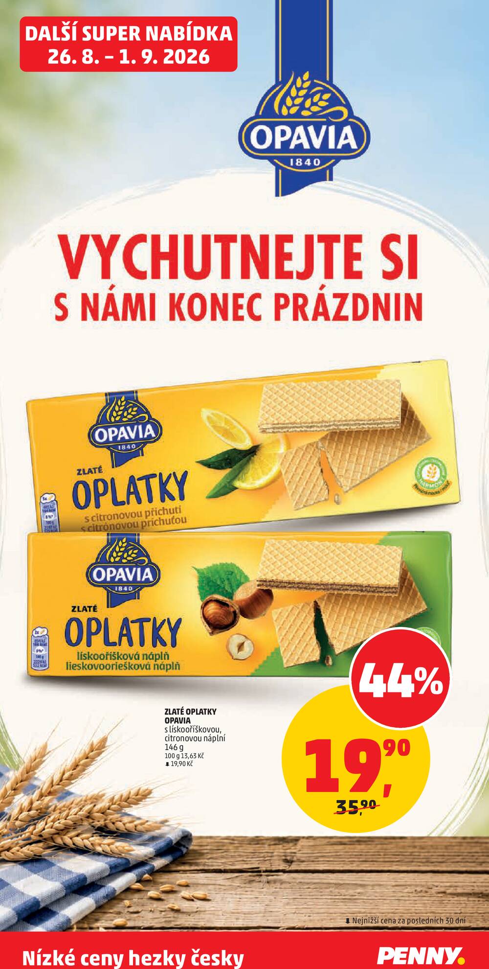 Penny Market od 26.8. do 1.9.2026