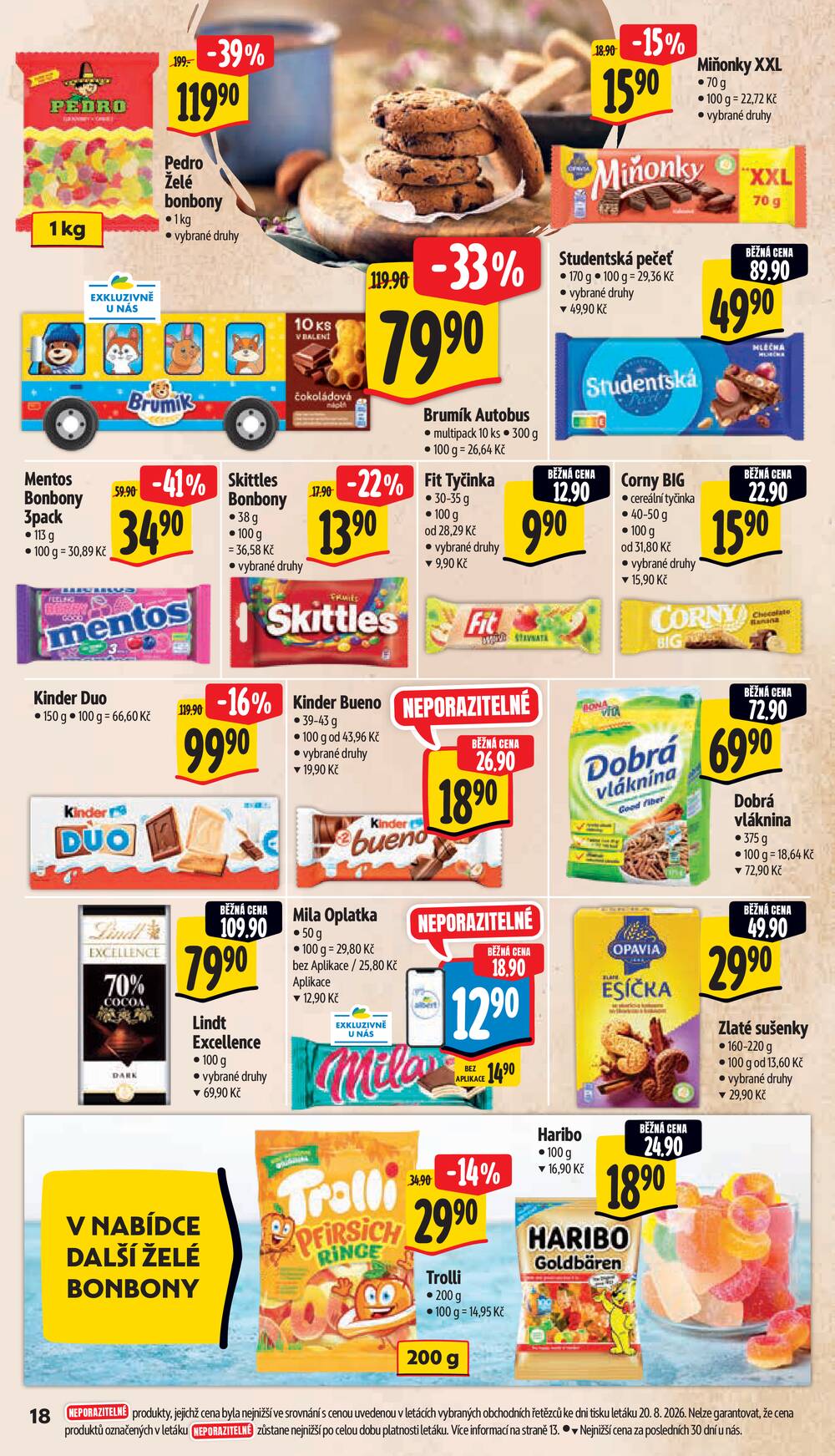 Leták Albert - Albert Supermarket od 26.8. do 1.9.2026 - strana 24 Leták Albert - Albert Supermarket od 26.8. do 1.9.2026 - strana 24