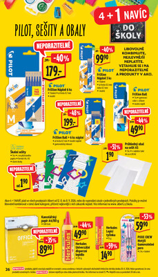 Albert Supermarket od 26.8. do 1.9.2026