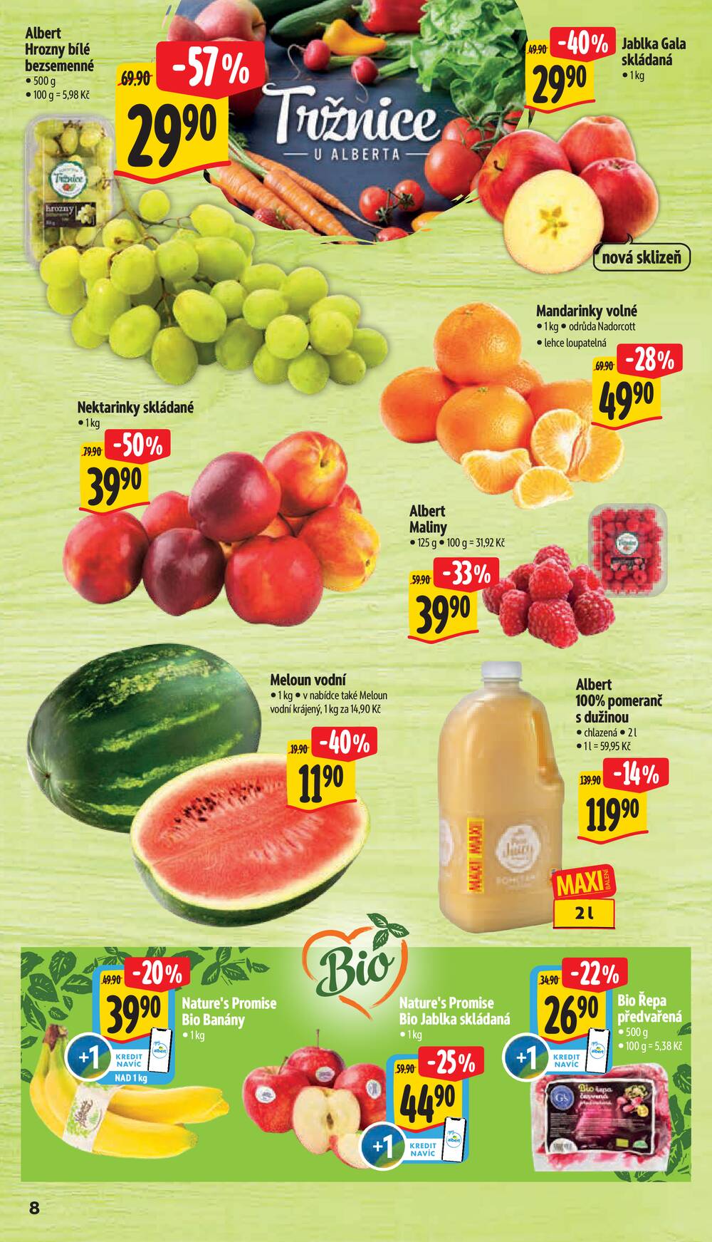 Albert Supermarket Jihomoravský od 26.8. do 1.9.2026