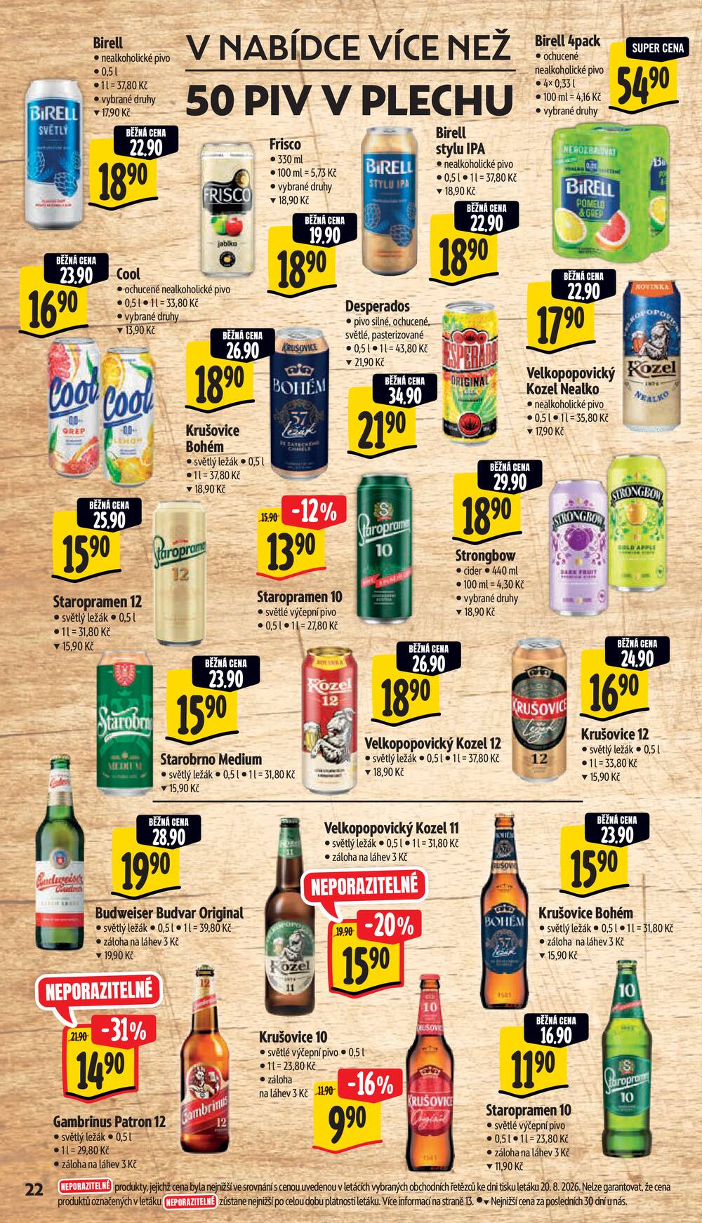 Albert Supermarket Jihomoravský od 26.8. do 1.9.2026