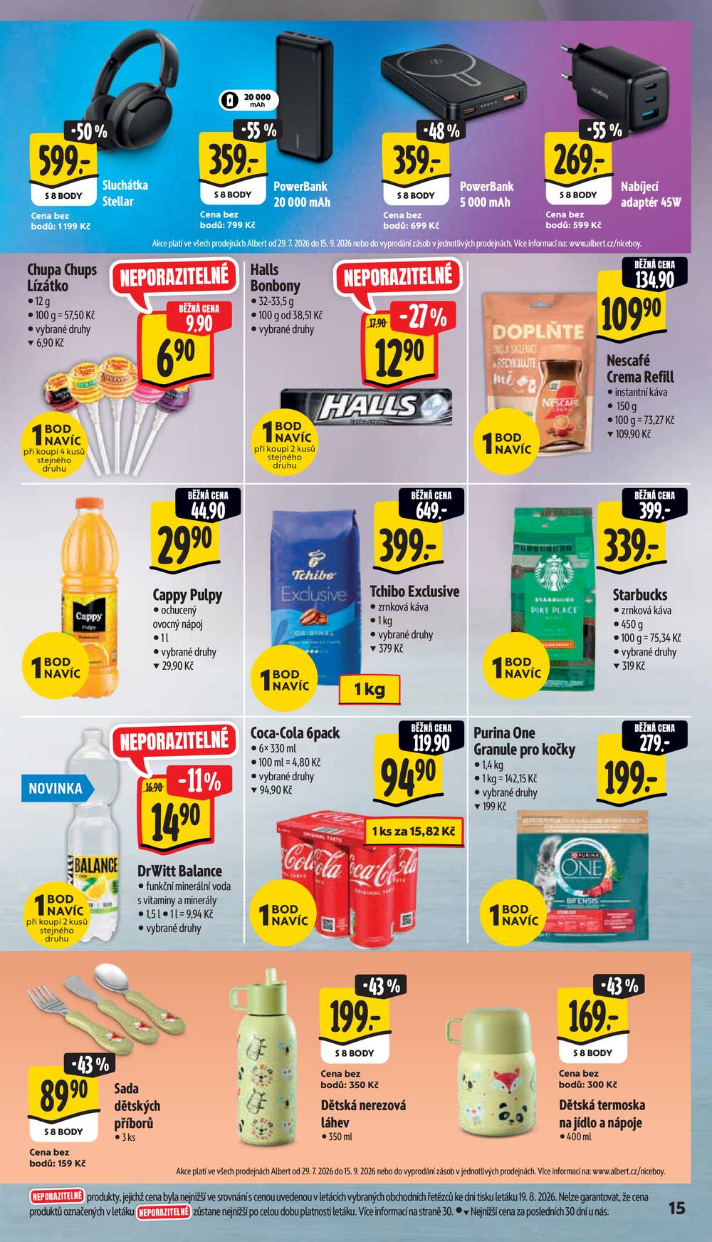 Albert  Hypermarket od 26.8. do 1.9.2026