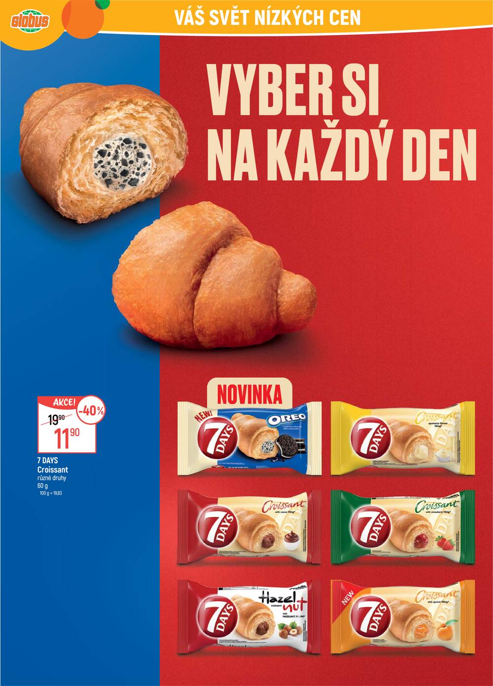 Akční leták Globus 26.8. - 1.9.2026 - Globus Praha - Centrum Černý Most