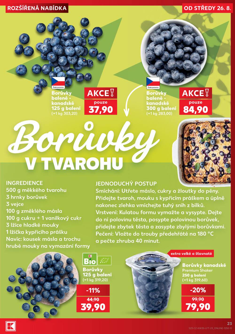 Kaufland 26.8. - 1.9. - Kaufland - Prachatice