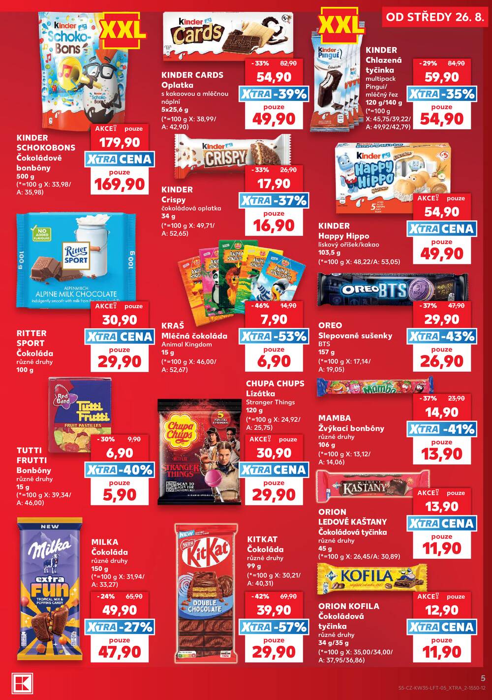 Kaufland 26.8. - 1.9. - Kaufland Praha Čestlice