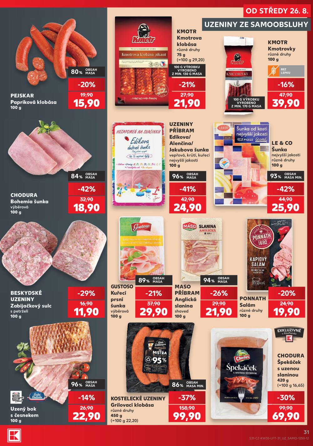 Kaufland 26.8. - 1.9. - Kaufland Praha Čestlice