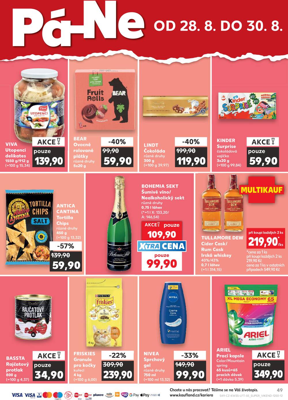 Kaufland 26.8. - 1.9. - Kaufland Praha Čestlice