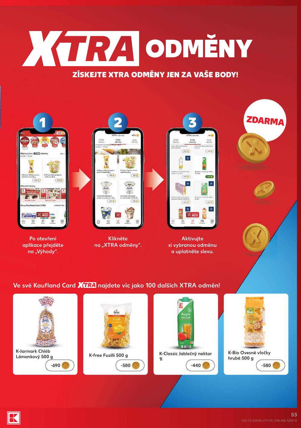 Leták Kaufland - Kaufland 26.8. - 1.9. - Kaufland - Praha 12 (Modřany) - strana 53