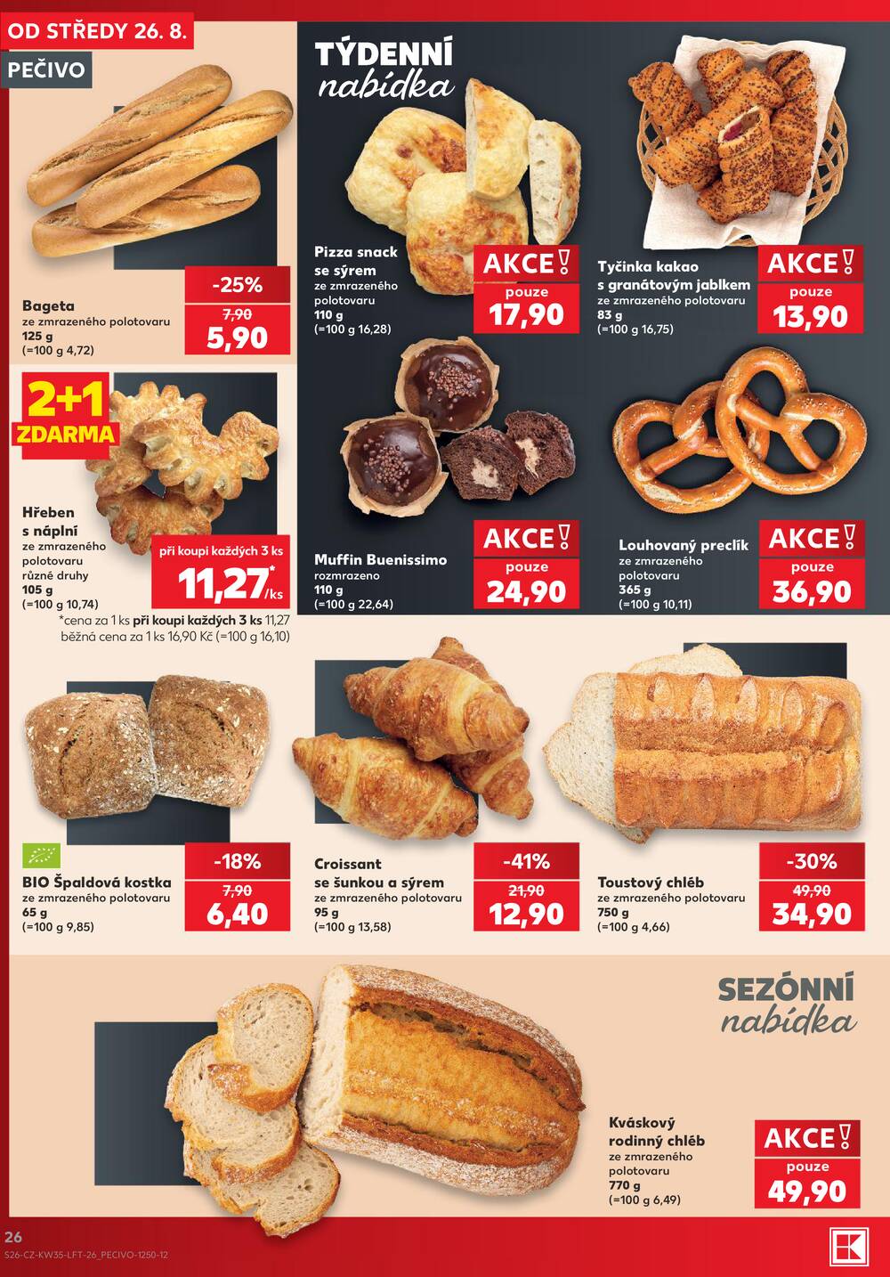Kaufland 26.8. - 1.9. - Kaufland - Strakonice