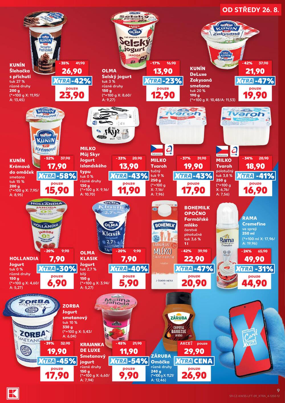 Kaufland 26.8. - 1.9. - Kaufland - Veselí nad Lužnicí - Budějovická