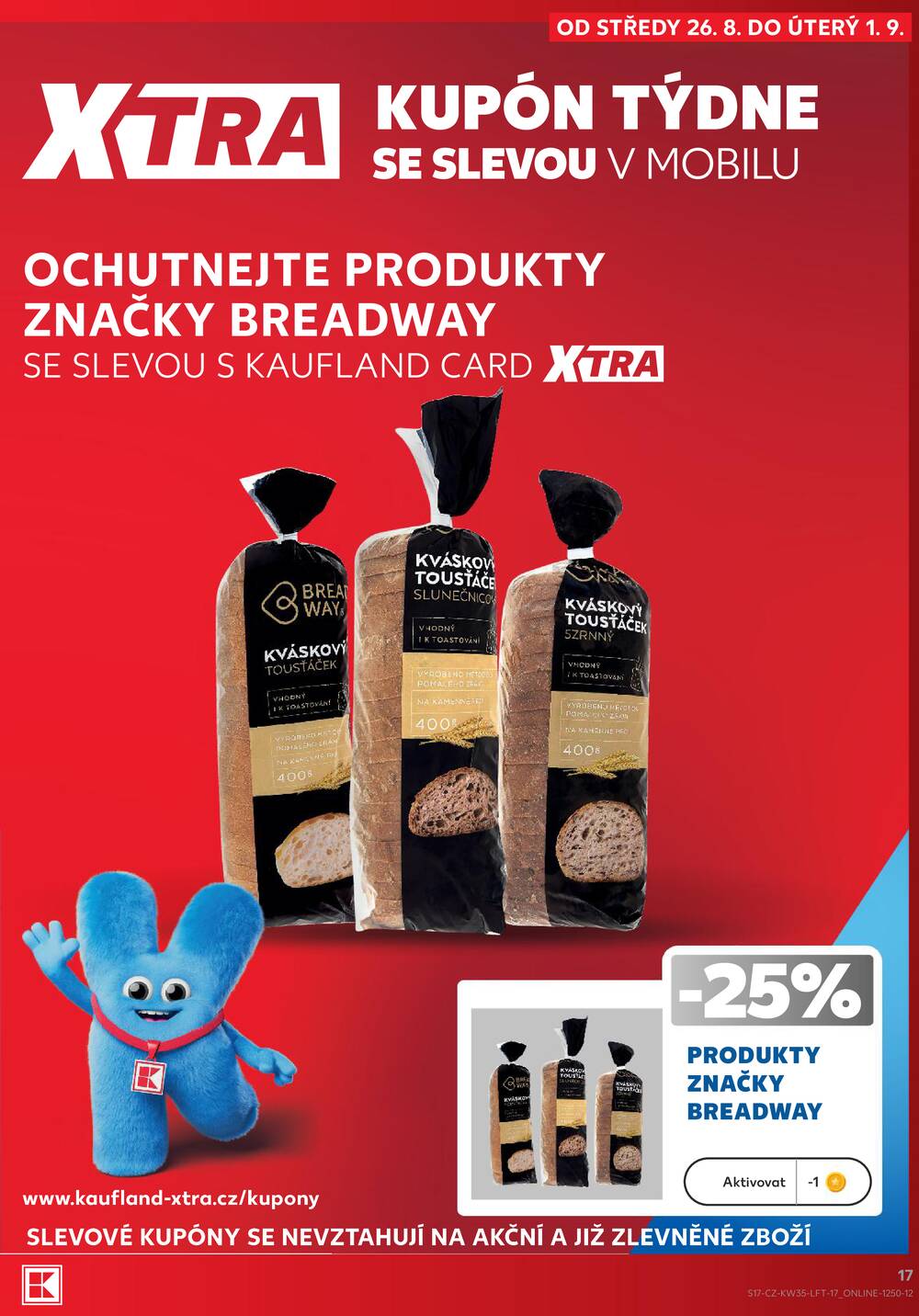 Kaufland 26.8. - 1.9. - Kaufland - Veselí nad Lužnicí - Budějovická
