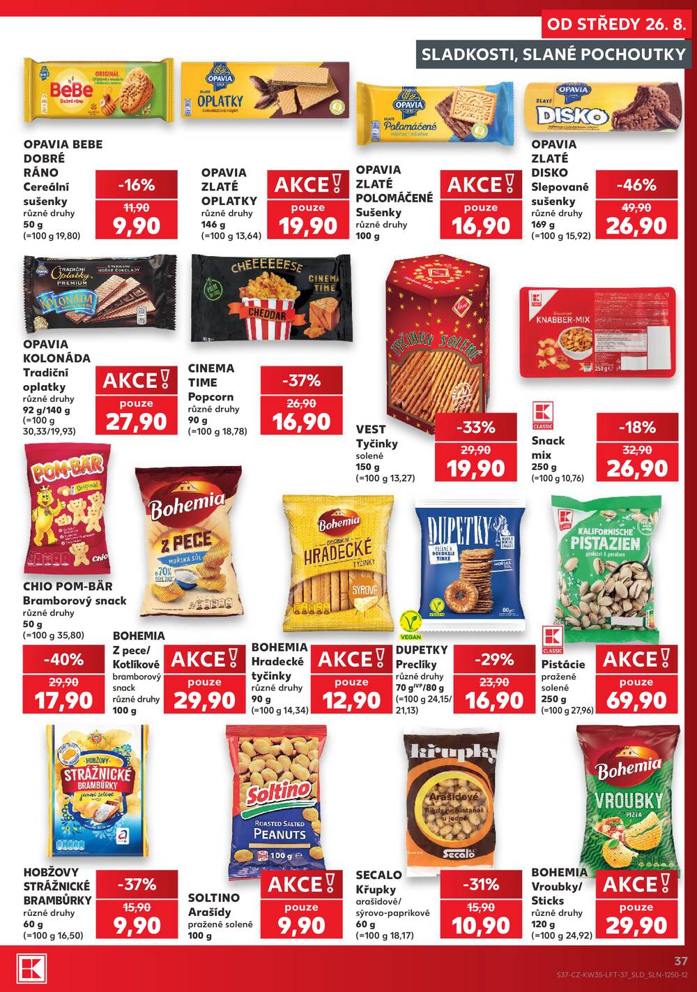 Kaufland 26.8. - 1.9. - Kaufland - Veselí nad Lužnicí - Budějovická