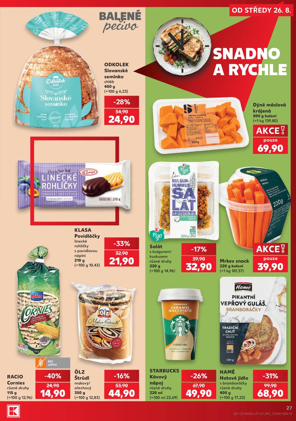 Kaufland 26.8. - 1.9. - Kaufland - Jihlava