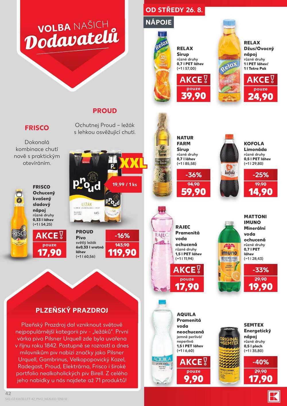 Kaufland 26.8. - 1.9. - Kaufland - Jihlava