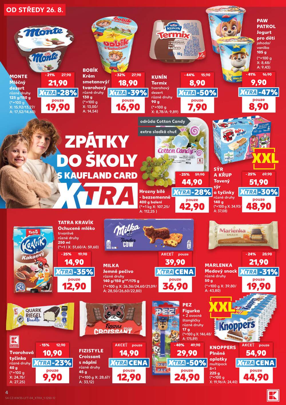 Kaufland 26.8. - 1.9. - Kaufland - Žďár nad Sázavou