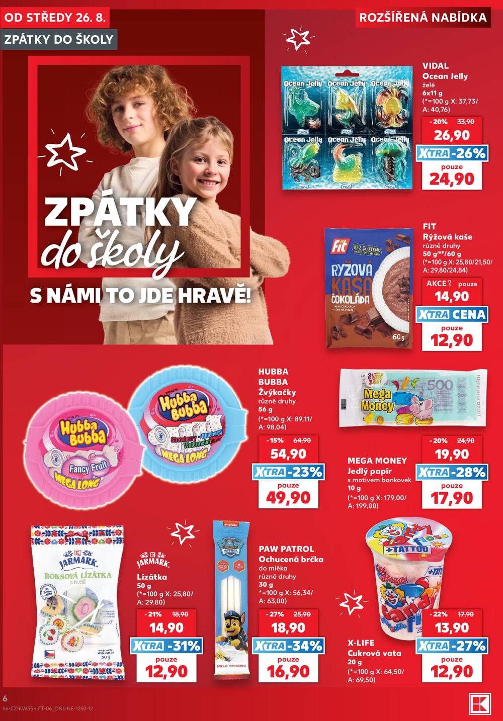 Kaufland 26.8. - 1.9. - Kaufland - Žďár nad Sázavou