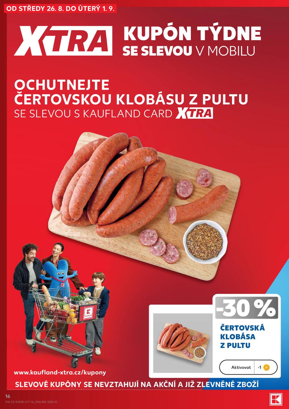 Kaufland 26.8. - 1.9. - Kaufland - Pelhřimov