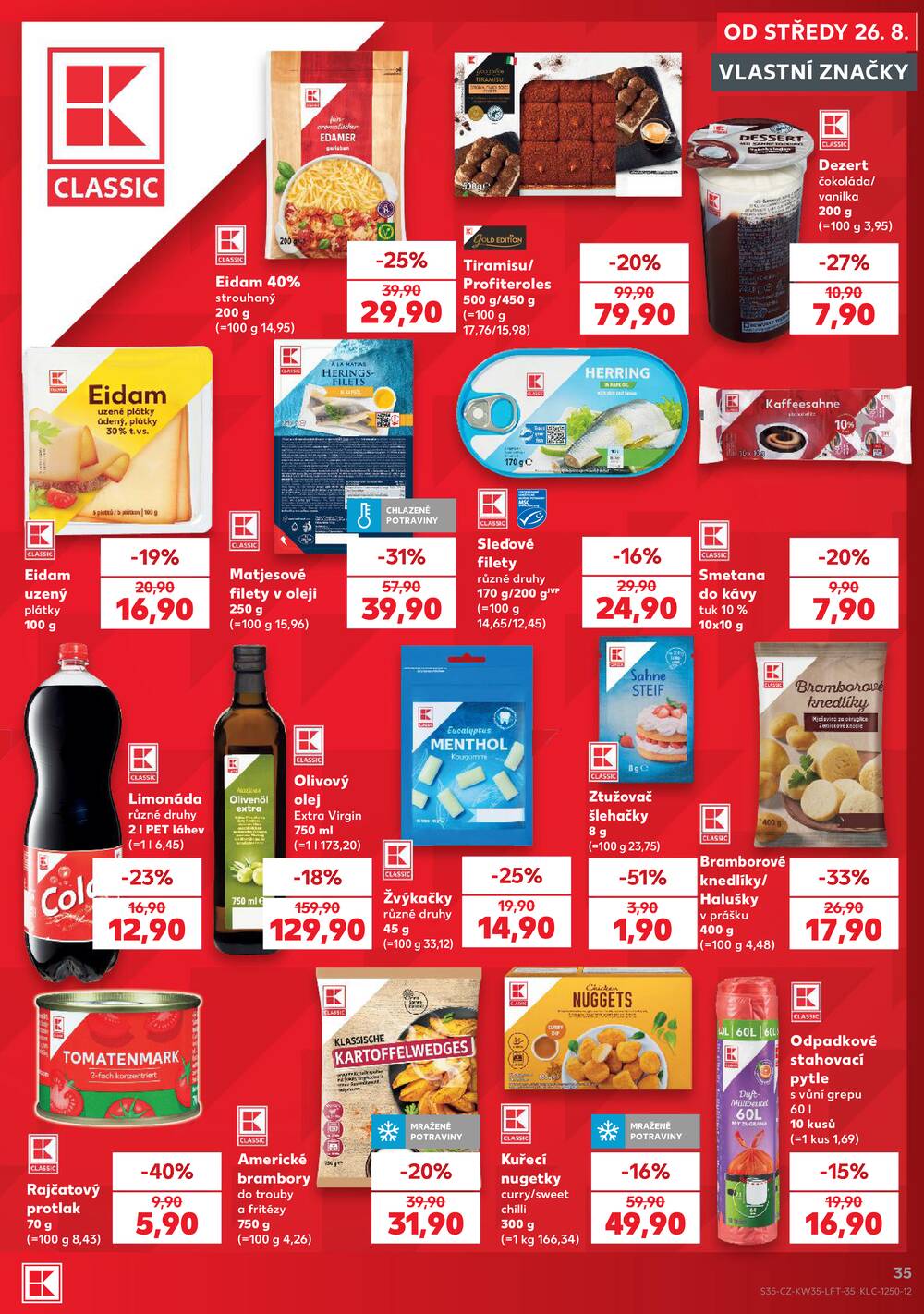 Kaufland 26.8. - 1.9. - Kaufland - Pelhřimov