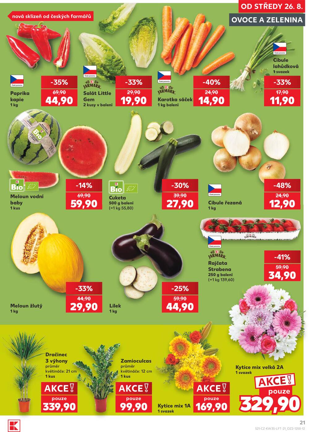 Kaufland 26.8. - 1.9. - Kaufland Humpolec