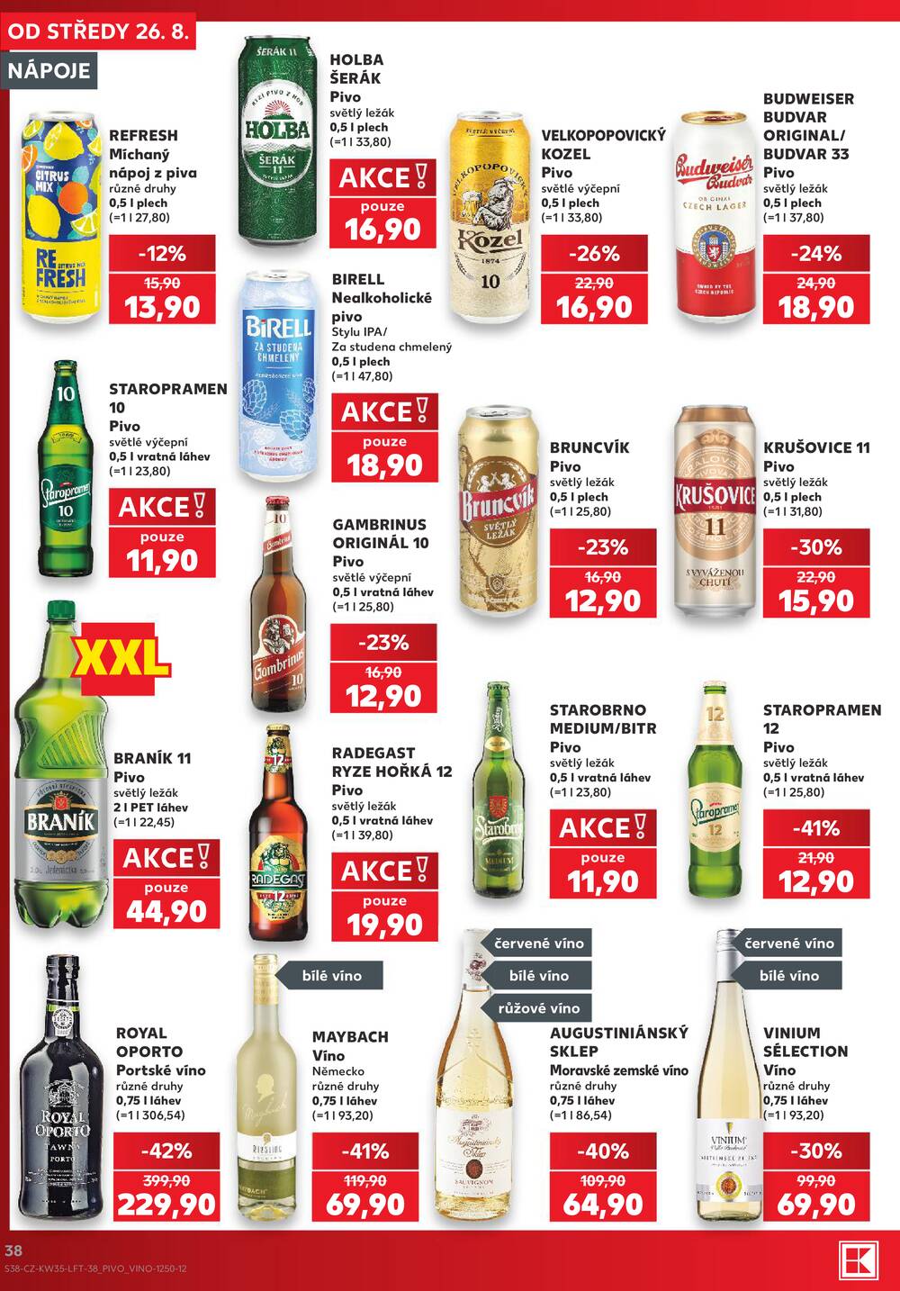 Kaufland 26.8. - 1.9. - Kaufland Humpolec