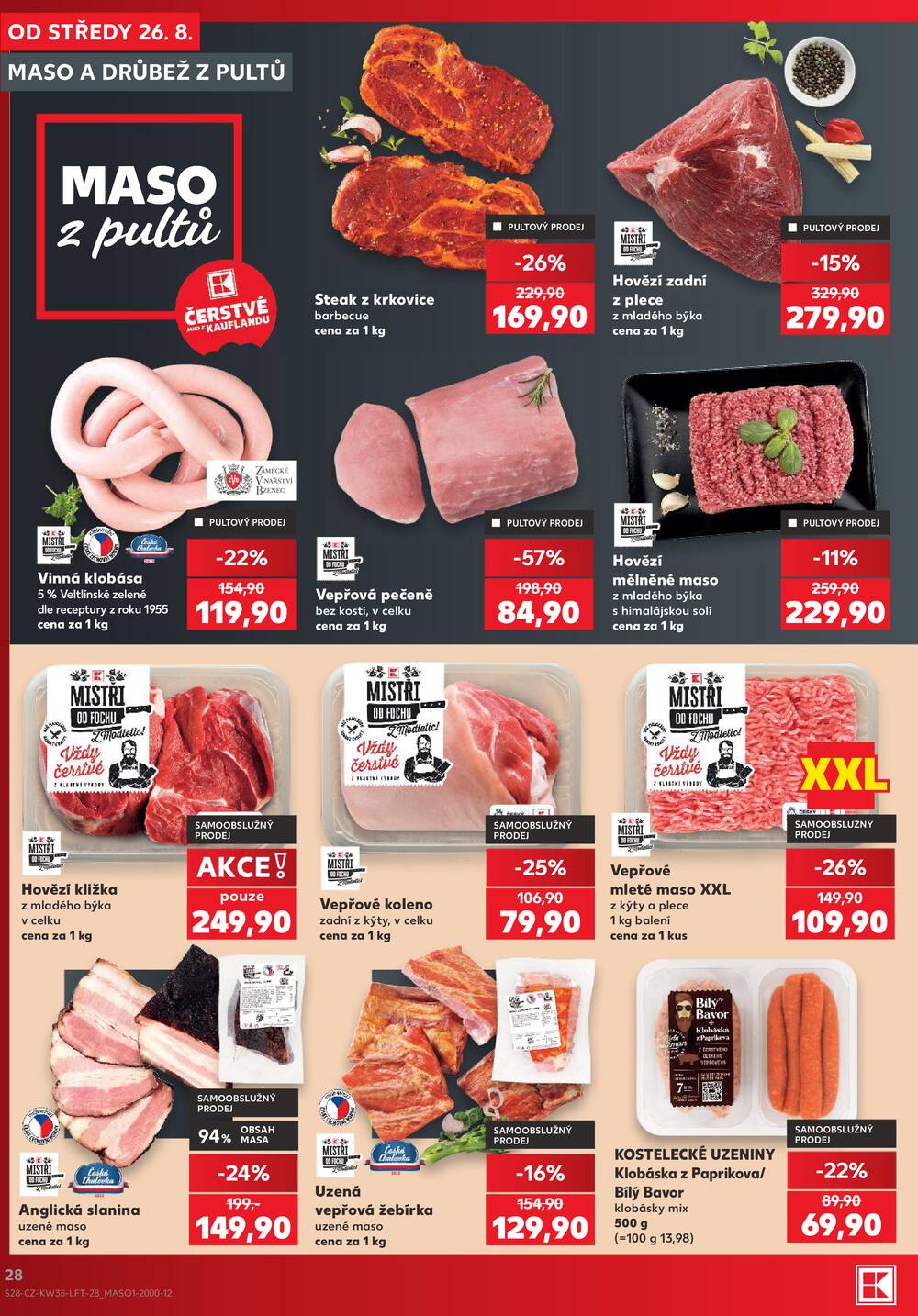 Kaufland 26.8. - 1.9. - Kaufland - Ostrava - Moravská Ostrava