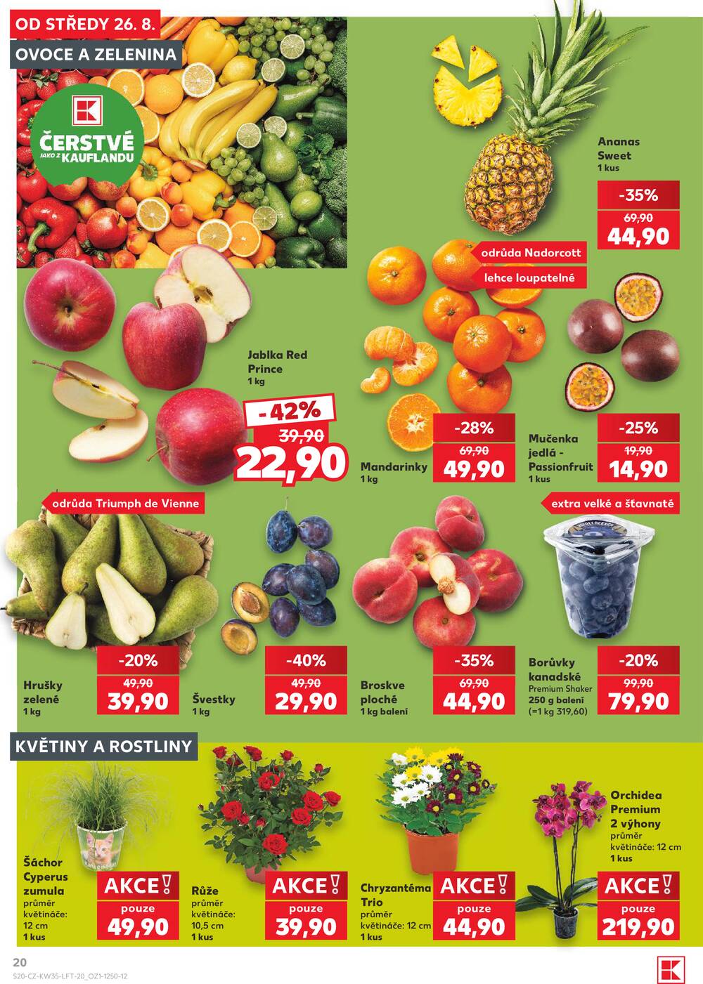 Kaufland 26.8. - 1.9. - Kaufland - Praha 8 (Malý Klín)