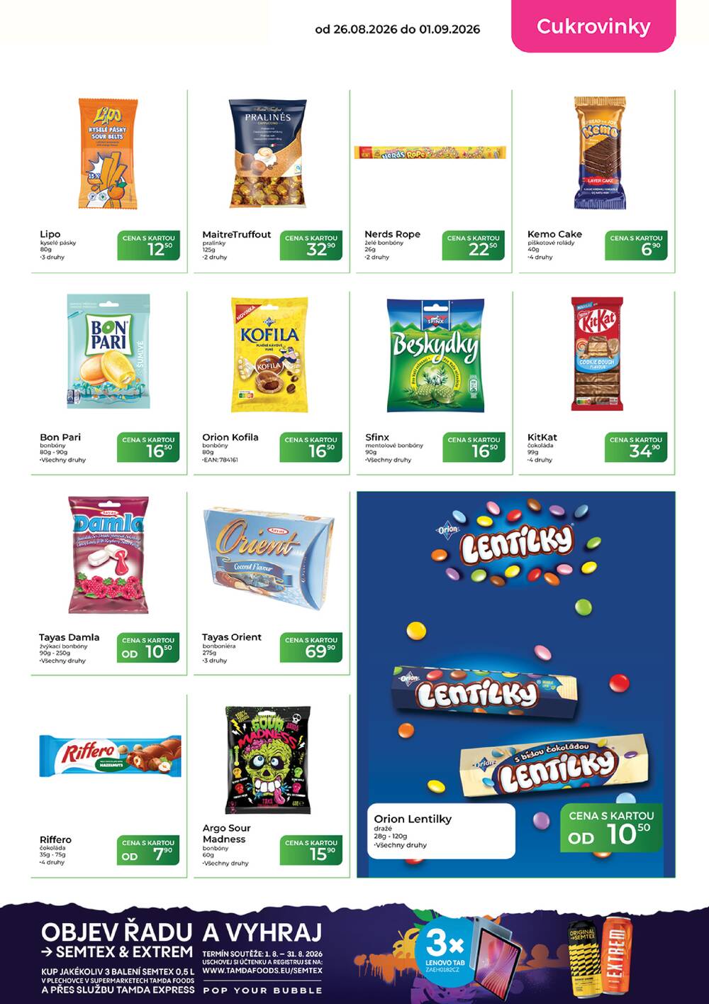 Leták Tamda Foods - Tamda Foods od 26.8. do 1.9.2026 - strana 27