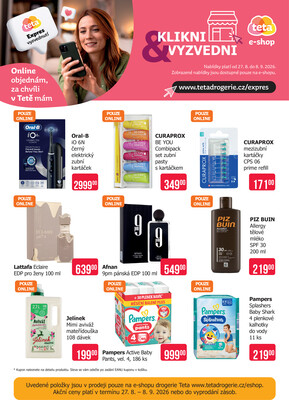 Teta drogerie - Teta drogerie eshop od 27.8. do 8.9.2026