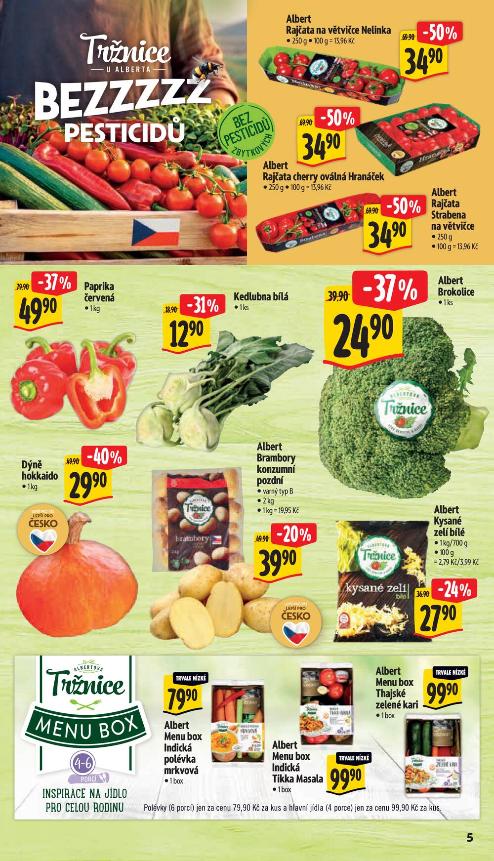 Leták Albert - Albert Supermarket od 2.9. do 8.9.2026 - strana 5 Leták Albert - Albert Supermarket od 2.9. do 8.9.2026 - strana 5