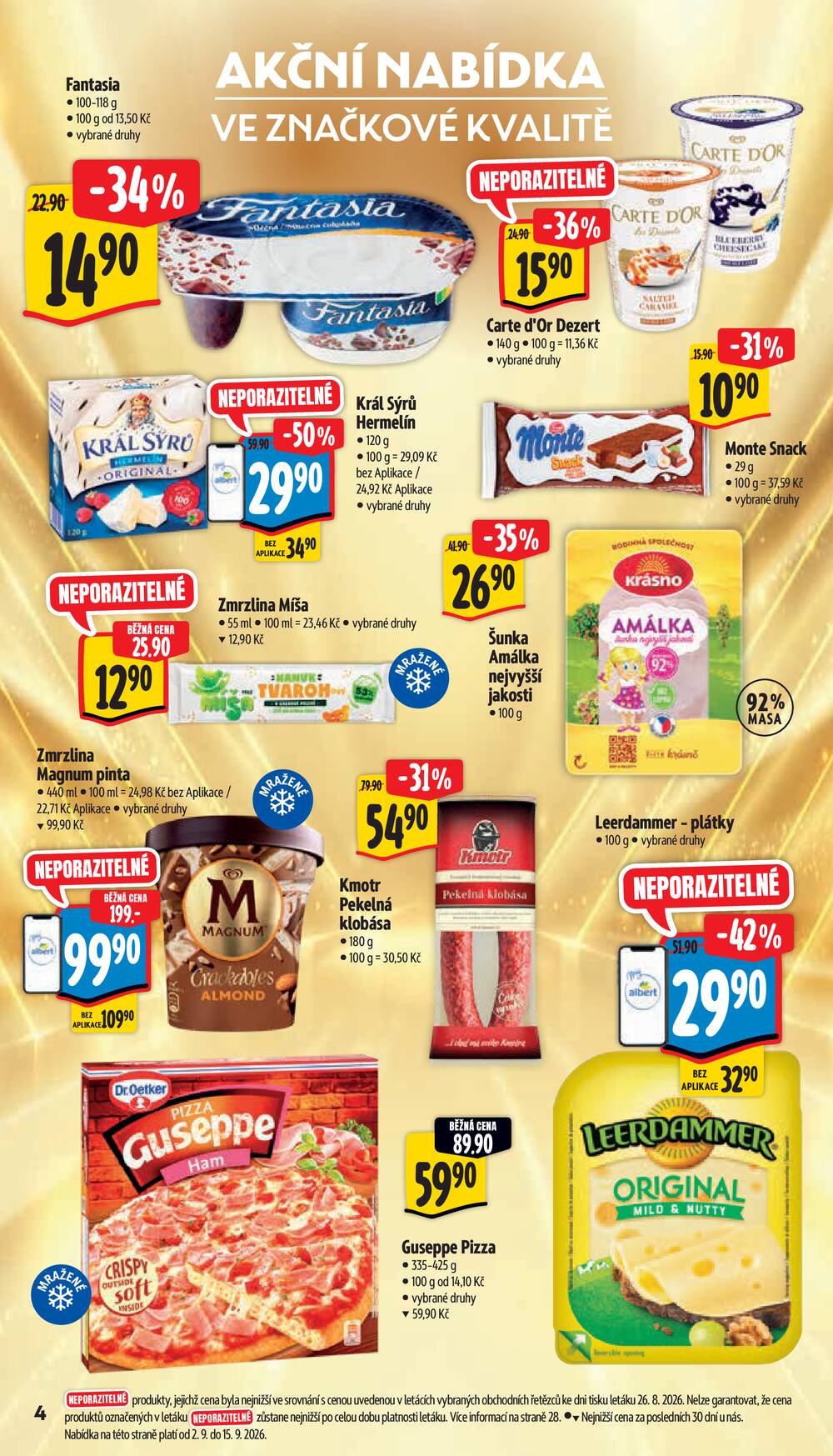 Leták Albert - Albert Hypermarket od 2.9. do 8.9.2026 - strana 6 Leták Albert - Albert Hypermarket od 2.9. do 8.9.2026 - strana 6