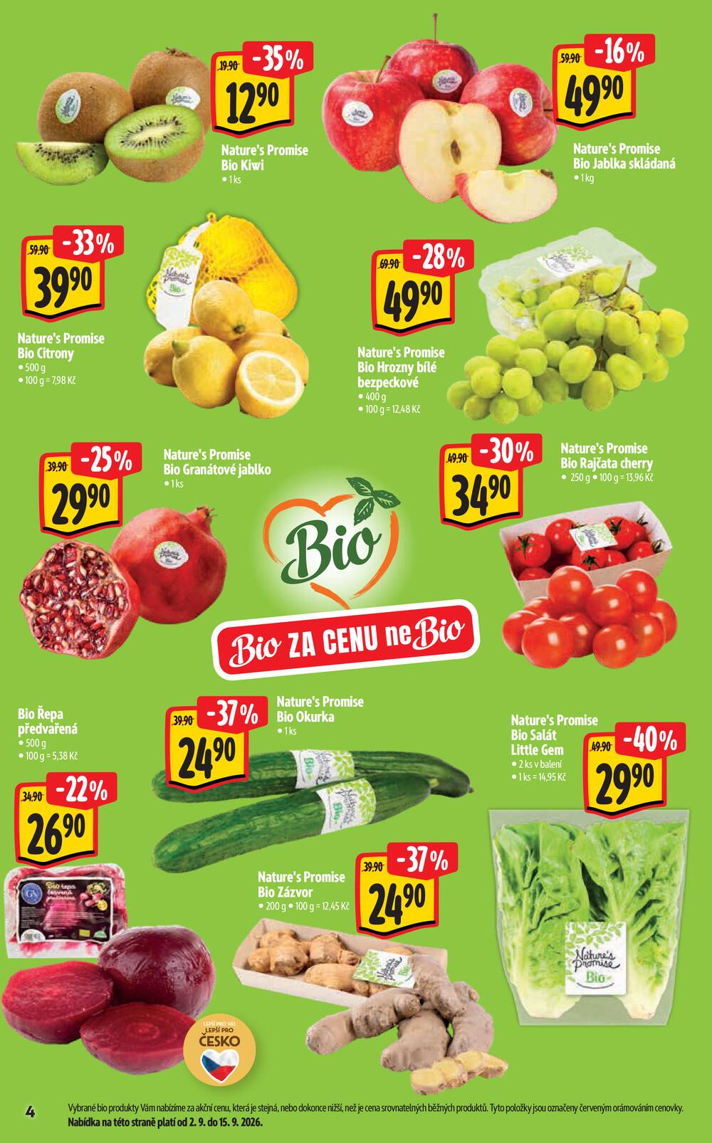 Albert  Hypermarket katalog Bio od 2.9. do 29.9.2026